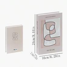 3pcs Foldable Fake Book Decorative Items For Living Room, Study, Coffee Table - Multicolor - View 2
