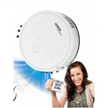 Robot Sweeper/Automatic Vacuum Cleaner Household Dry Cleaning Mopping Broom Smart And Silent - 白色 - 查看 1