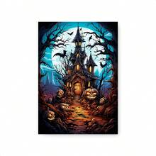 Decorative Cover For Sublimated Rectangular Panel Party And Birthday Decoration Various Themes Adult Children Halloween Macabre Fantasy Party - Tấm hình chữ nhật 733 - Xem 1