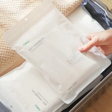 2 Cặp Vỏ gối du lịch dùng một lần đơn giản - trắng - Xem 6