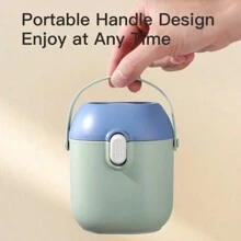 SAIDAH 材质便携式大容量密封奶粉储存盒容器 - 彩色 - 查看 10