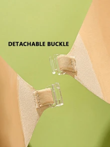 Multiple Specifications, Zipper Box / 5cm Thick Skin-Colored Adhesive Push-Up Invisible Bra Cups/Pads For Women, Summer Backless/Strapless Occasions - Yellow - View 9