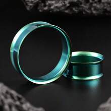 2PCS Round Ear Gauges 316 Stainless Steel Tunnels Plugs Expander Stretchers Piercing Women Body Jewelry Daily - Round - View 13