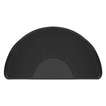 YUNRUX Stuhlmatte, Salon Bodenmatte Halbkreisförmig 3 * 5ft Dicke 1.6cm Barber Shop Stuhl Matte Anti-Ermüdung Bodenmatte für Friseur