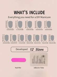 Y2K 24 件中长椭圆形迷幻复古按压式指甲，带 3D 抽象艺术 - 充满活力和乐趣的对齐假指甲，打造大胆、引人注目的外观 - 非常适合女性和女孩 - 彩色 - 查看 5