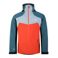 Dare 2B Mens Cornice Waterproof Jacket (Trail Blaze Orange/Slate Grey) - Orange (Spinning Top) - View 1