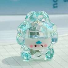 1pc Creative Cartoon Design Pencil Sharpener, Transparent Crystal Shaped Pencil Sharpener, Small & Portable, Suitable For School & Office, Back-To-School Gift - Multicolor - View 12