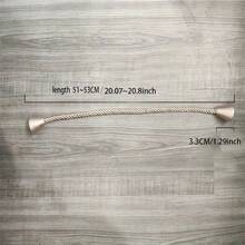 2pcs Magnetic Curtain Tiebacks Rope Modern Handmade Curtain Drapes Curtain Holdback For Bedroom Living Room Home Decor - Multicolor - View 4