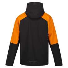 Regatta Mens Sacramento IX 2 In 1 Waterproof Jacket (Ash/Orange Pepper) - Dark Grey - View 2