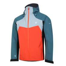 Dare 2B Mens Cornice Waterproof Jacket (Trail Blaze Orange/Slate Grey) - Orange (Spinning Top) - View 3