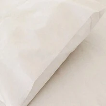 2 Cặp Vỏ gối du lịch dùng một lần đơn giản - trắng - Xem 5