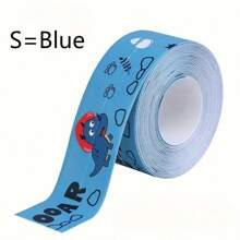 1pc Transparent Printed Mold-Proof Waterproof Tape, 3m Long, For Filling Gaps Of Kitchen Stove, Bathroom Toilet, Wall Corner Or Baseboard