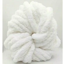 柔软仿猫尾巴粗纱，每捆约 25 米/250 克，手工钩编/针织，适用于婴儿/儿童/成人服装、帽子、鞋子、围巾、毛毯、靠垫、玩偶、装饰品