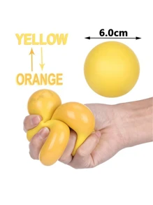 变色粉末减压球，缓慢上升的柔软玩具，用于缓解焦虑和压力（深蓝色） - 彩色 - 查看 14