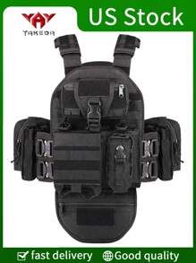 YAKEDA 热门户外快拆战术背心，户外装备 - 彩色 - 查看 7