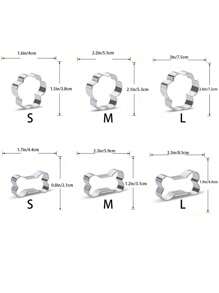 1pc Dog Paw And Bone Shaped Cookie Cutter Mold For DIY - Cookie Cutters - View 2