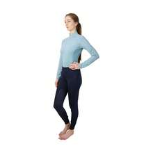 Hy Womens/Ladies Synergy Sports Top (Aqua Blue) - Mint Blue - View 2