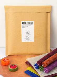 6pcs Beeswax Candle Making 12 Colors Beeswax Sheets For Candles DIY Creative Festival Decoration - Beeswax Sheet - View 5