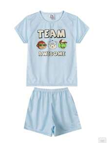 Boys Pajamas For Boys Glow In The Dark Print Children's Sleepwear Comfort - Multicolor - Ver 2