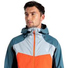 Dare 2B Mens Cornice Waterproof Jacket (Trail Blaze Orange/Slate Grey) - Orange (Spinning Top) - View 6