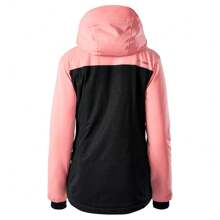 Elbrus Womens/Ladies Lille II Ski Jacket (Caviar/Flamingo Pink) - Caviar/Flamingo Pink - View 2