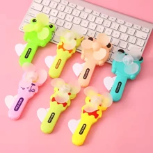 5 Piezas Ventilador Portátil Pequeño En Forma Figuras Animadas Ventilador De Mano - Multicolor - Ver 10