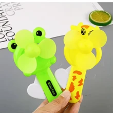 5 Piezas Ventilador Portátil Pequeño En Forma Figuras Animadas Ventilador De Mano - Multicolor - Ver 7
