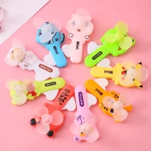 5 Piezas Ventilador Portátil Pequeño En Forma Figuras Animadas Ventilador De Mano - Multicolor - Ver 9