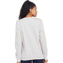 Puma Womens/Ladies ESS Logo Sweatshirt (Light Grey Heather) - Light Grey - View 6