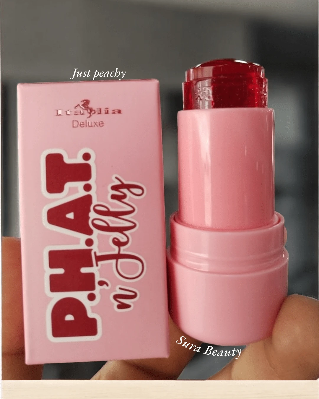 PHAT ´N Jelly Italia Deluxe Ink Blush Jelly Ink Italia Just Peachy - Peach Juice - View 1