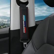 2 Peças Capa de Cinto de Segurança de Carro de Couro para BMW Série 1 3 5 7 2 4 6 X, X1 X3 X5 X6 X4, Proteção de Ombro para Cintos