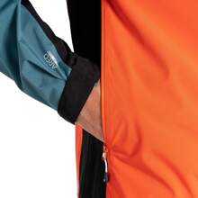 Dare 2B Mens Cornice Waterproof Jacket (Trail Blaze Orange/Slate Grey) - Orange (Spinning Top) - View 5