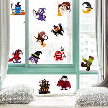 1 set/2 piezas. ¡Pegatina estática de pequeños fantasmas monstruosos! Adecuado para el diseño de la casa de Halloween, el diseño de la escena de Set de roles, las fotos diarias de redes sociales y otras escenas. - Multicolor - Ver 5