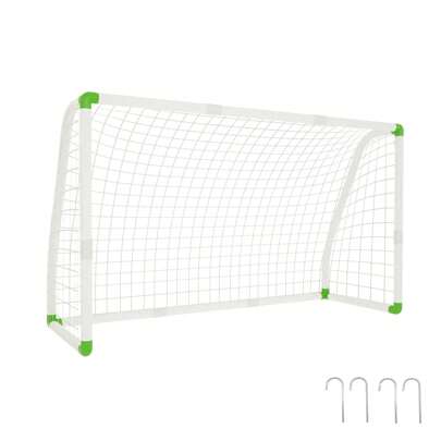 VA-Cerulean PVC Soccer Goals 180x120 Cm / 245x155 Cm Soccer Goal Children's Soccer Goal With Net Soccer Goals For Garden Playground Beach Park In Any Weather