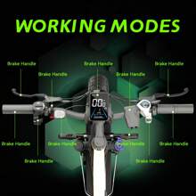 Boombike Zeegr F1pro Dual Motor 2000W Electric Bike For Adults 35MPH 80 Miles - 卡其色 - 查看 10