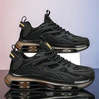 Men's Sports Shoes, New KPU Leather Casual Sneakers, Student Shoes, All Season, Lightweight Comfortable Casual Shoes For Men