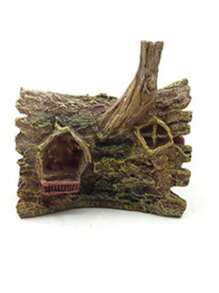 Trang trí bể cá sáng tạo Trang trí nhà bằng gỗ Nơi trú ẩn, Gỗ lũa nhựa cho loài bò sát - Nhiều màu - Xem 4