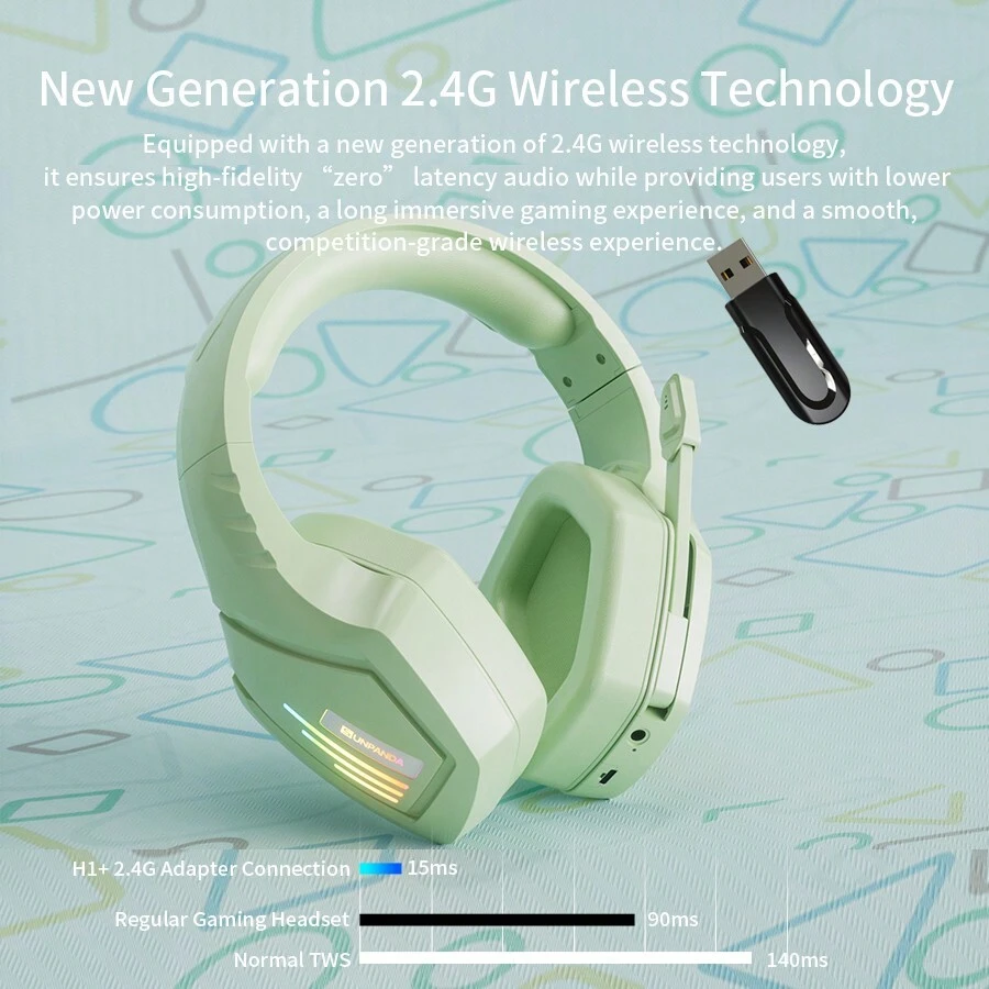 耳机蓝牙耳机无线双模耳麦笔记本电脑2.4G电脑降噪手机游戏电竞专用