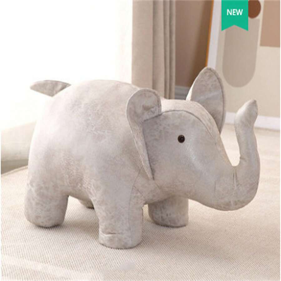 Cartoon Small Stool Door Shoe Stool Creative Animal Stool Bench Cute Animal Stool Sofa Stool - Multicolor - View 1
