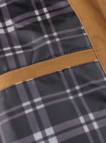 LEDUNTINO Giacca casual da uomo con bottoni, stile cargo, adatta come regalo per marito/fidanzato, giacca antivento leggera da uomo con cappuccio staccabile, tasconi, giacca primaverile/autunnale