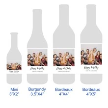 Nhãn chai rượu được cá nhân hóa, Nhãn rượu tùy chỉnh, Nhãn rượu sinh nhật, Nhãn rượu đính hôn, Quà tặng sinh nhật, Nhãn rượu đám cưới được cá nhân hóa, Nhãn rượu đám cưới, Quà cưới, Quà cưới in, Quà tặng đính hôn - Nhiều màu - Xem 6