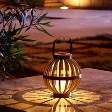 1PC Solar Lantern For Courtyard, Lawn Light, Outdoor Waterproof Plastic Landscape Courtyard Light, LED Camping Light, Decorative Light - XX-23C194 - View 4