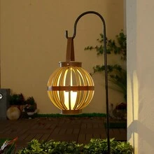1PC Solar Lantern For Courtyard, Lawn Light, Outdoor Waterproof Plastic Landscape Courtyard Light, LED Camping Light, Decorative Light - XX-23C194 - View 2