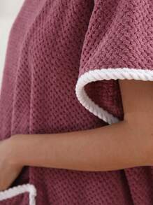 女士单件无袖浴袍，适合夏季婚礼家居浴室装饰，适合返校季