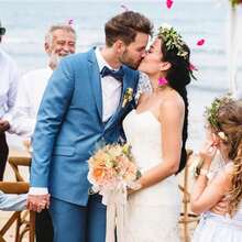 11.8in Bridal Bouquets For Wedding, Wedding Bouquet Artificial Rose Flowers For Bride Bridesmaid, Boho Rustic Wedding Ceremony Anniversary Decor Wedding Centerpieces Decoration - 橘色 - 查看 4