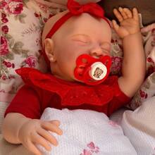 REBORN BABY DOLL SILICONE BODY PROMOTION - Rot - Übersicht 10