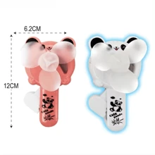 5 Piezas Ventilador Portátil Pequeño En Forma Figuras Animadas Ventilador De Mano - Multicolor - Ver 4