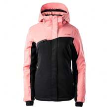 Elbrus Womens/Ladies Lille II Ski Jacket (Caviar/Flamingo Pink) - Caviar/Flamingo Pink - View 1