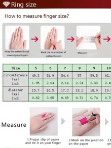 Mạ bạc tinh xảo, Cubic Zirconia lấp lánh, chi tiết tinh xảo như lụa, và thiết kế tuyệt đẹp - Nhẫn đính hôn và nhẫn cưới ngoạn mục dành cho cô dâu hiện đại, và quà tặng Giáng sinh và kỷ niệm ấm áp cho người thân yêu của bạn - Bạc - Xem 4