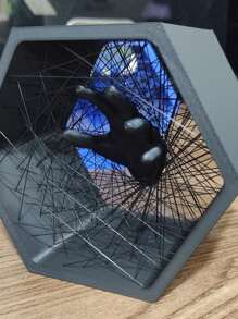 Decorative Vortex Hanging Hand - 11cm - 黑色 - 查看 1